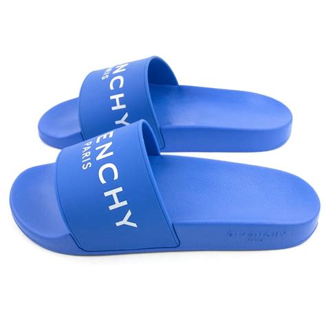 givenchy slides blue|givenchy slides on sale.